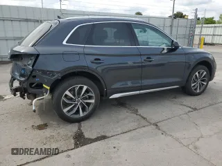 2021 Audi Q5 Premium Plus z VIN WA1BAAFY9M2068049, wystawiony jako Copart lot #56390505 z przebiegiem 53 960 mil mil oraz Szkoda całkowita • Salvage title. Historia ofert i sprzedaży dostępna na DreamBid. Obrazek 3.