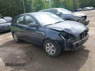 2009 Hyundai Accent Auto GLS with VIN KMHCN46CX9U299800, listed as a IAAI auction lot 42449550 with 110,206 mi miles and . Bid and sale history available at DreamBid. Image 1.