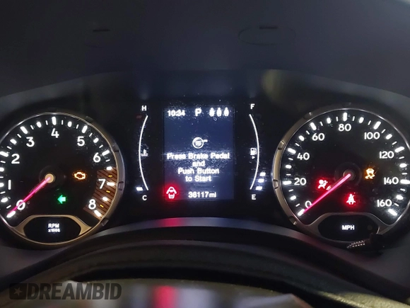 2019 Jeep Renegade Sport with VIN ZACNJAABXKPK24931, listed as a IAAI auction lot 40999733 with 36,117 mi miles and . Bid and sale history available at DreamBid. Image 7.