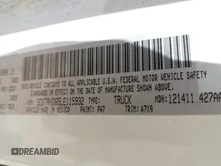 2020 Ram ProMaster Cargo z VIN 3C6TRVDG5LE115932, wystawiony jako IAAI lot #42060526 z przebiegiem 145 147 mil mil oraz . Historia ofert i sprzedaży dostępna na DreamBid. Obrazek 9.