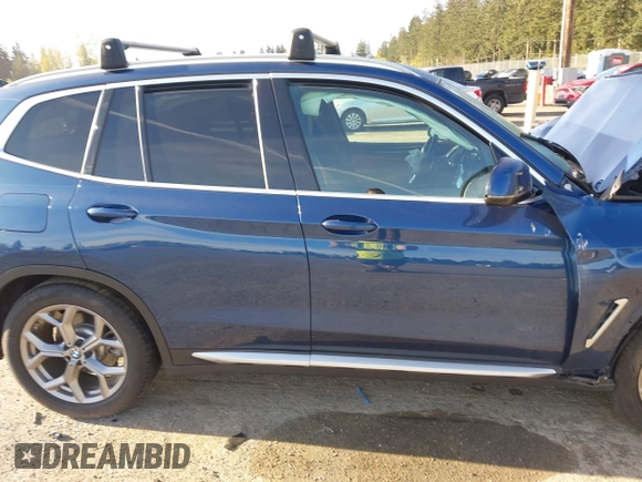 2020 BMW X3 xDrive30i with VIN 5UXTY5C04LLT35519, listed as a IAAI auction lot 42018934 with Not Provided miles and . Bid and sale history available at DreamBid. Image 13.