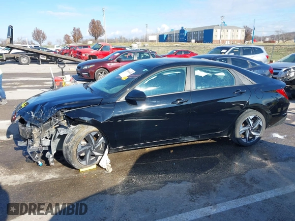 2023 Hyundai Elantra SEL with VIN KMHLS4AG4PU606765, listed as a IAAI auction lot 41056438 with 24,137 mi miles and . Bid and sale history available at DreamBid. Image 15.