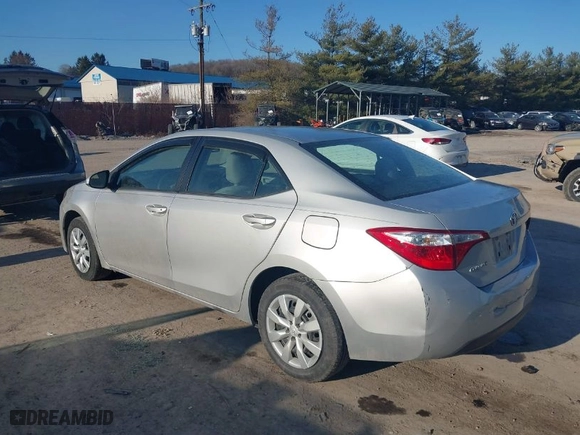 2016 Toyota Corolla L with VIN 5YFBURHE9GP566742, listed as a IAAI auction lot 41771845 with 130,601 mi miles. Bid and sale history available at carsss.com. Image 3.
