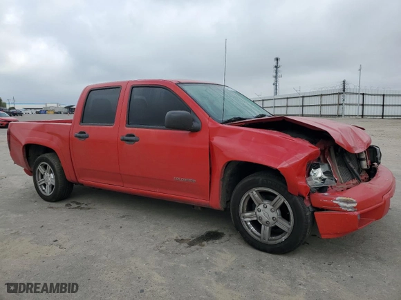 2004 Chevrolet Colorado 1SB LS Z85 with VIN 1GCCS136848145081, listed as a Copart auction lot 46650525 with 145,835 mi miles and Salvage Title. Bid and sale history available at carsss.com. Image 4.