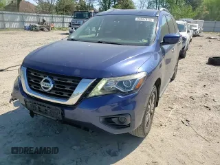 2017 Nissan Pathfinder S with VIN 5N1DR2MM3HC631167, listed as a Copart auction lot 53037815 with 163,958 mi miles and Salvage title. Bid and sale history available at DreamBid. Image 12.