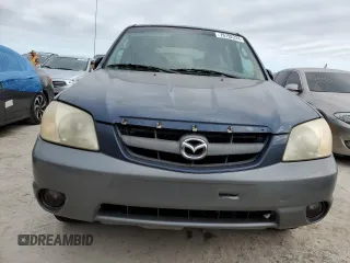 2001 Mazda Tribute LX with VIN 4F2YU09151KM49909, listed as a Copart auction lot 76792224 with Not Provided miles and Salvage Title. Bid and sale history available at carsss.com. Image 5.
