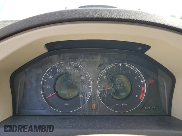 2008 Volvo S80 3.2L z VIN YV1AS982881081628, wystawiony jako Copart lot #56309585 z przebiegiem 81 440 mil mil oraz Czysty tytuł • Clean title. Historia ofert i sprzedaży dostępna na DreamBid. Obrazek 9.