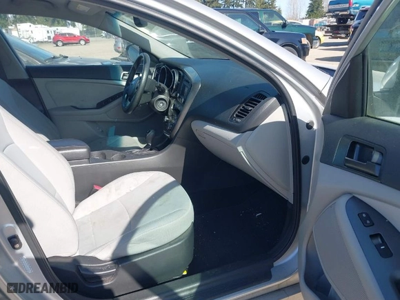 2013 Kia Optima LX with VIN KNAGM4A74D5371383, listed as a IAAI auction lot 41756449 with 133,002 mi miles. Bid and sale history available at carsss.com. Image 5.