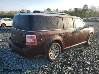2012 Ford Flex SEL with VIN 2FMGK5CC9CBD10495, listed as a Copart auction lot 50561055 with 111,079 mi miles and Salvage Title. Bid and sale history available at carsss.com. Image 3.