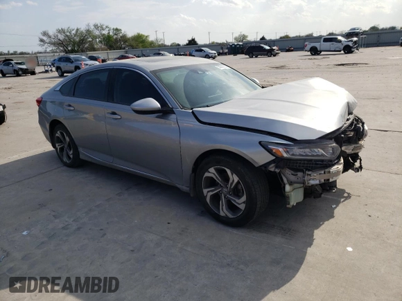 2018 Honda Accord EX with VIN 1HGCV1F42JA127960, listed as a Copart auction lot 50558335 with 141,915 mi miles and Salvage Title. Bid and sale history available at DreamBid. Image 4.