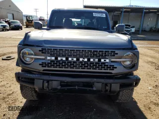 2023 Ford Bronco with VIN 1FMEE5DP0PLC10002, listed as a Copart auction lot 57272555 with 14,035 mi miles and Salvage title. Bid and sale history available at DreamBid. Image 5.
