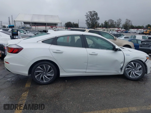 2021 Honda Insight Touring with VIN 19XZE4F97ME009961, listed as a IAAI auction lot 41582657 with 38,783 mi miles and . Bid and sale history available at carsss.com. Image 13.
