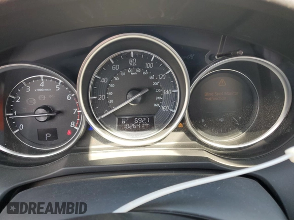 2016 Mazda 6 i Grand Touring с VIN JM1GJ1W55G1461719, выставлен на аукционе Copart как лот 58054385 с пробегом 102 641 миль миль и Списание • Salvage title. История ставок и продаж доступна на DreamBid. Изображение 9.