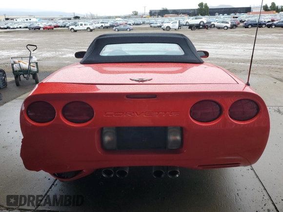 2002 Chevrolet Corvette with VIN 1G1YY32G725132064, listed as a Copart auction lot 86540394 with 30,069 mi miles and Salvage Title. Bid and sale history available at carsss.com. Image 6.