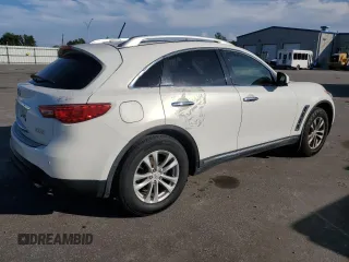 2012 Infiniti FX35 with VIN JN8AS1MW4CM156367, listed as a Copart auction lot 71313784 with 166,385 mi miles and Non Repairable. Bid and sale history available at carsss.com. Image 3.