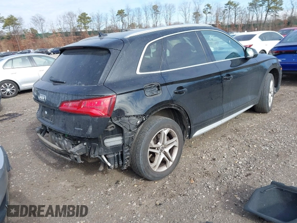 2019 Audi Q5 Premium with VIN WA1ANAFY7K2119772, listed as a IAAI auction lot 41351070 with 80,284 mi miles and . Bid and sale history available at DreamBid. Image 4.