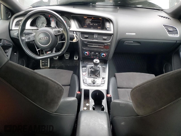 2015 Audi S5 Premium Plus with VIN WAUGGAFR3FA005148, listed as a Copart auction lot 52373864 with 139,866 mi miles and Salvage Title. Bid and sale history available at carsss.com. Image 8.