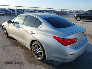 2017 Infiniti Q50 Premium with VIN JN1CV7AR6HM681017, listed as a IAAI auction lot 41212271 with 141,479 mi miles and . Bid and sale history available at carsss.com. Image 3.