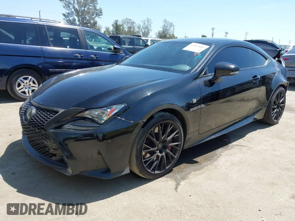 2016 Lexus RC 350 F Sport with VIN JTHHE5BC1G5013151, listed as a IAAI auction lot 42012688 with 142,153 mi miles and . Bid and sale history available at DreamBid. Image 2.