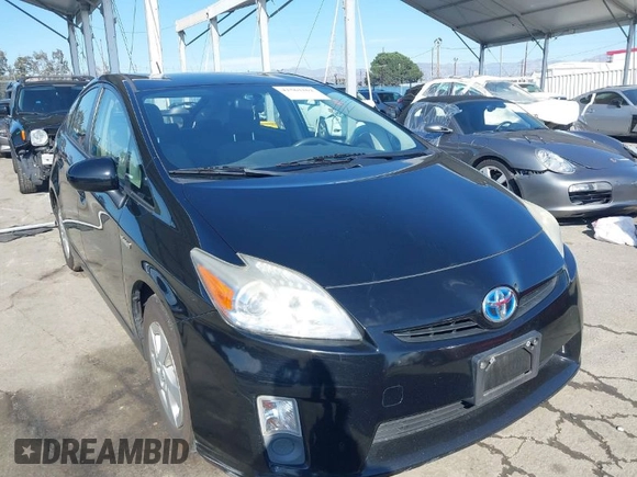 2010 Toyota Prius II with VIN JTDKN3DU4A0059305, listed as a IAAI auction lot 41563162 with 157,898 mi miles. Bid and sale history available at carsss.com. Image 1.