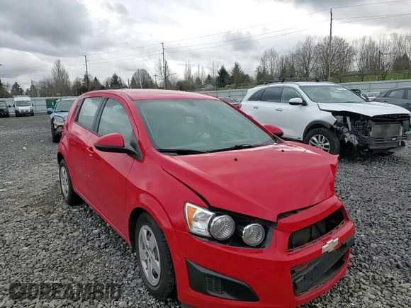 2015 Chevrolet Sonic LS with VIN 1G1JA6SG2F4182793, listed as a Copart auction lot 43841065 with 63,195 mi miles and Salvage title. Bid and sale history available at DreamBid. Image 10.