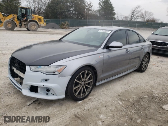 2016 Audi A6 3.0T Premium Plus with VIN WAUFGAFC5GN094173, listed as a Copart auction lot 42569053 with 77,163 mi miles. Bid and sale history available at carsss.com. Image 1.