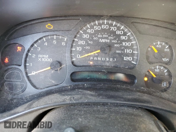 2006 Chevrolet Silverado 1500 Work Truck with VIN 3GCEC14V86G184441, listed as a Copart auction lot 49328525 with 205,021 mi miles and Salvage Title. Bid and sale history available at carsss.com. Image 9.