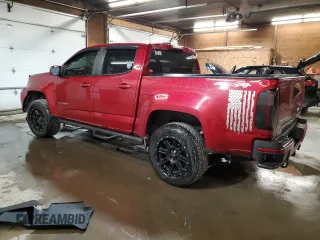 2021 Chevrolet Colorado 4WD Work Truck with VIN 1GCGTBEN9M1142692, listed as a Copart auction lot 51761695 with 75,374 mi miles and Salvage title. Bid and sale history available at DreamBid. Image 2.