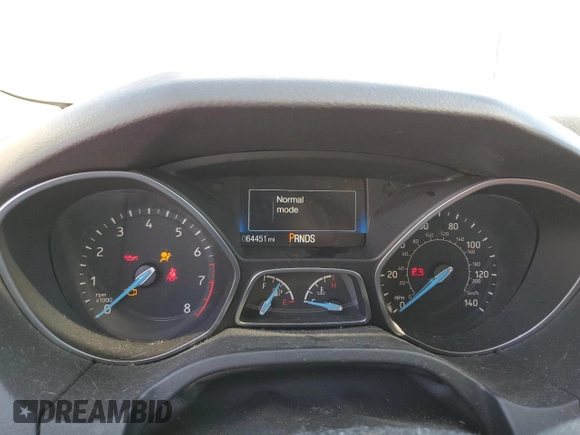 2017 Ford Focus SE with VIN 1FADP3FE0HL336863, listed as a Copart auction lot 50493435 with 64,451 mi miles and Clean Title. Bid and sale history available at DreamBid. Image 9.