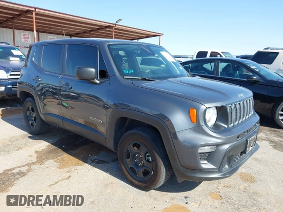 2022 Jeep Renegade Sport with VIN ZACNJDA13NPN49563, listed as a IAAI auction lot 42183338 with 17,945 mi miles and . Bid and sale history available at DreamBid. Image 1.