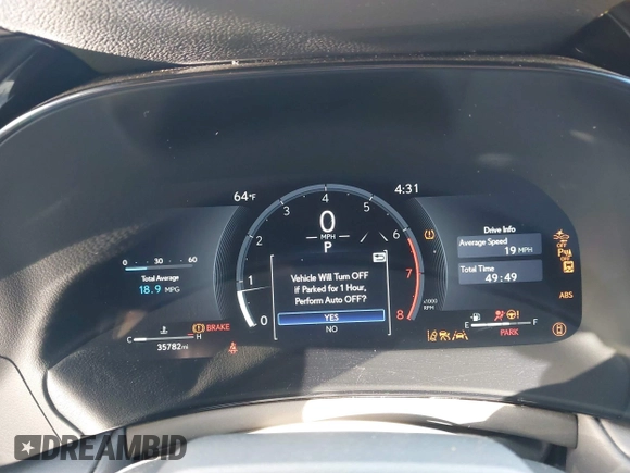 2024 Lexus TX 350 with VIN 5TDAAAA65RS007966, listed as a IAAI auction lot 41596283 with 35,782 mi miles and . Bid and sale history available at DreamBid. Image 7.