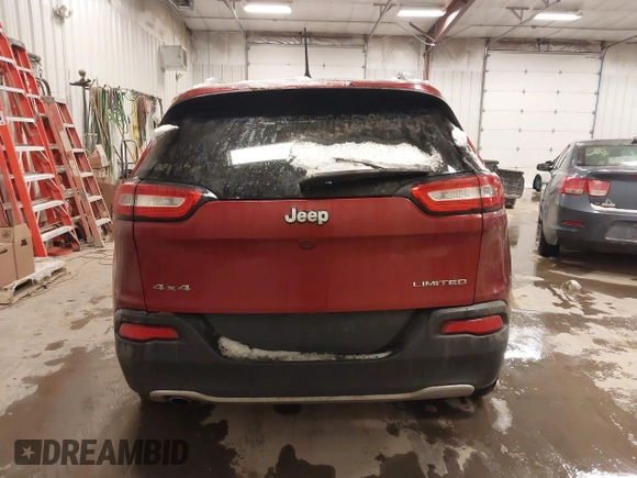 2017 Jeep Cherokee Limited z VIN 1C4PJMDB3HD216220, wystawiony jako IAAI lot #41576386 z przebiegiem 128 471 mil mil oraz . Historia ofert i sprzedaży dostępna na DreamBid. Obrazek 16.
