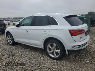 2020 Audi Q5 Premium Plus with VIN WA1BNAFY9L2102249, listed as a Copart auction lot 57608805 with 73,629 mi miles and Salvage title. Bid and sale history available at DreamBid. Image 2.