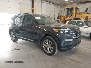 2023 Ford Explorer XLT z VIN 1FMSK8DH2PGA78746, wystawiony jako IAAI lot #42083757 z przebiegiem 11 592 mil mil oraz . Historia ofert i sprzedaży dostępna na DreamBid. Obrazek 1.