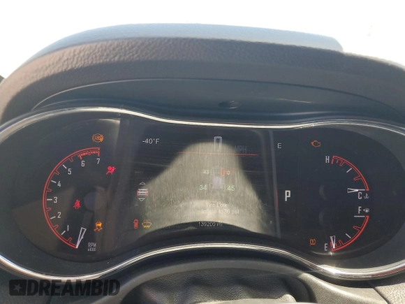 2014 Dodge Durango Citadel with VIN 1C4SDJETXEC451206, listed as a Copart auction lot 57917044 with 139,200 mi miles and Salvage Title. Bid and sale history available at DreamBid. Image 9.