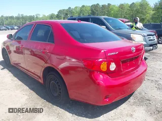 2009 Toyota Corolla with VIN JTDBL40E999080233, listed as a IAAI auction lot 41995330 with 249,789 mi miles. Bid and sale history available at carsss.com. Image 3.
