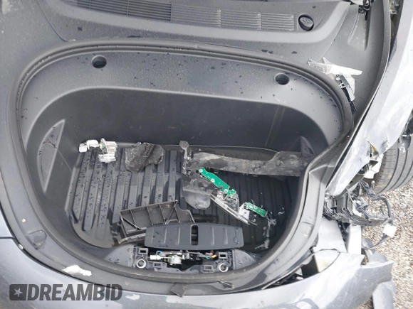 2023 Tesla Model 3 with VIN 5YJ3E1EAXPF693693, listed as a IAAI auction lot 41709704 with 12,473 mi miles and . Bid and sale history available at DreamBid. Image 10.