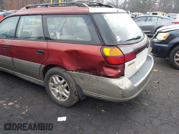 2002 Subaru Legacy Outback with VIN 4S3BH675527620746, listed as a IAAI auction lot 41523959 with 274,278 mi miles and . Bid and sale history available at DreamBid. Image 6.