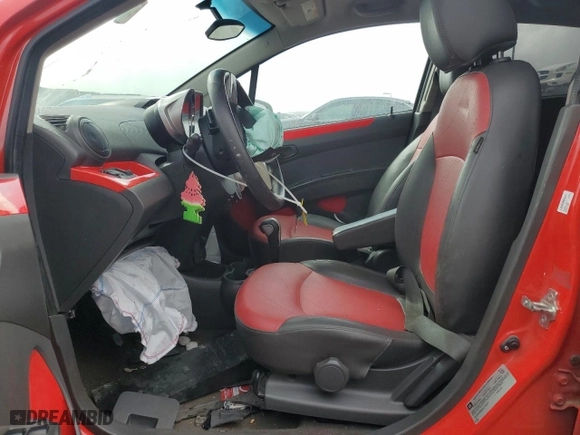 2015 Chevrolet Spark LT with VIN KL8CF6S96FC718047, listed as a Copart auction lot 46292005 with 0 mi miles and Salvage Title. Bid and sale history available at carsss.com. Image 7.