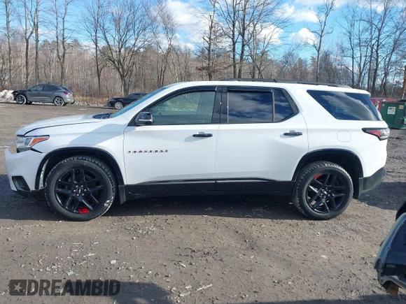 2021 Chevrolet Traverse Premier with VIN 1GNEVKKW8MJ115280, listed as a IAAI auction lot 41729621 with 43,354 mi miles. Bid and sale history available at carsss.com. Image 14.
