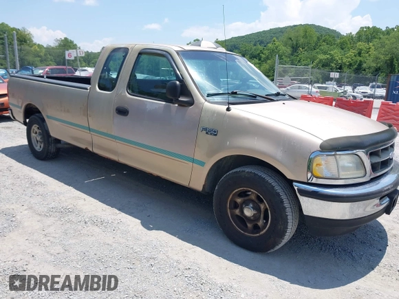 1997 Ford F-150 with VIN 1FTDX1721VNA45906, listed as a IAAI auction lot 42622491 with 153,314 mi miles and . Bid and sale history available at DreamBid. Image 1.