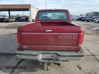 1992 Ford F-150 with VIN 1FTEX15N5NKA74263, listed as a Copart auction lot 85003184 with 178,888 mi miles and Salvage Title. Bid and sale history available at carsss.com. Image 6.