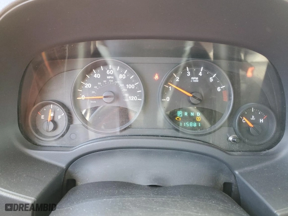 2011 Jeep Patriot Sport with VIN 1J4NF1GB6BD158950, listed as a Copart auction lot 45717535 with 115,881 mi miles and Salvage Title. Bid and sale history available at carsss.com. Image 9.