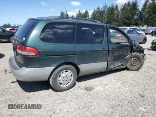 2001 Toyota Sienna LE with VIN 4T3ZF13C81U380901, listed as a Copart auction lot 54053615 with 194,910 mi miles and Salvage Title. Bid and sale history available at DreamBid. Image 3.