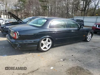 2005 Jaguar XJ Vanden Plas with VIN SAJWA82C55SG43618, listed as a Copart auction lot 47848515 with 237,224 mi miles and Salvage Title. Bid and sale history available at carsss.com. Image 3.