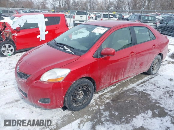 2009 Toyota Yaris with VIN JTDBT903991314767, listed as a IAAI auction lot 41615264 with 252,957 mi miles. Bid and sale history available at carsss.com. Image 2.