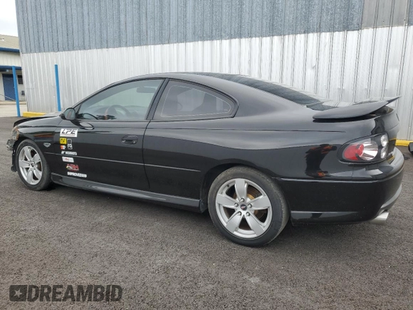2006 Pontiac GTO z VIN 6G2VX12U06L836591, wystawiony jako Copart lot #51596625 z przebiegiem 61 758 mil mil oraz Szkoda całkowita • Salvage title. Historia ofert i sprzedaży dostępna na DreamBid. Obrazek 2.