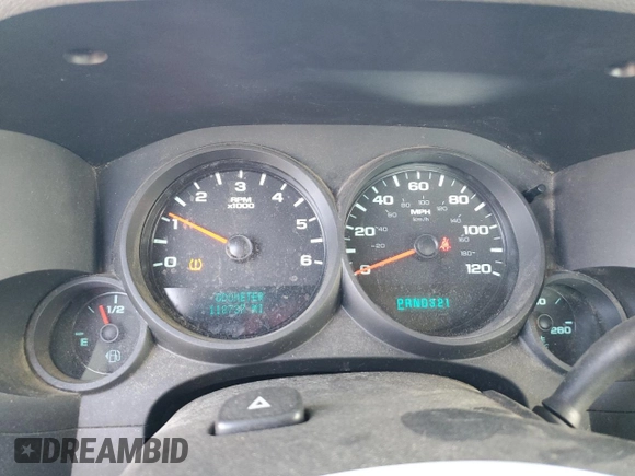 2011 Chevrolet Silverado 1500 Work Truck with VIN 1GCRKPEA7BZ446480, listed as a Copart auction lot 80889684 with 118,737 mi miles and Clean Title. Bid and sale history available at DreamBid. Image 9.