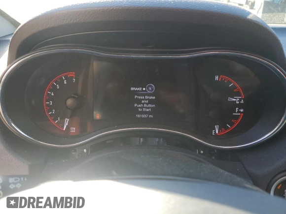2017 Dodge Durango GT with VIN 1C4RDHDG8HC829989, listed as a Copart auction lot 49547735 with 161,937 mi miles and Salvage Title. Bid and sale history available at DreamBid. Image 9.