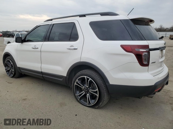 2013 Ford Explorer Sport with VIN 1FM5K8GT0DGC10508, listed as a Copart auction lot 43286765 with 169,515 mi miles and Salvage Title. Bid and sale history available at carsss.com. Image 2.